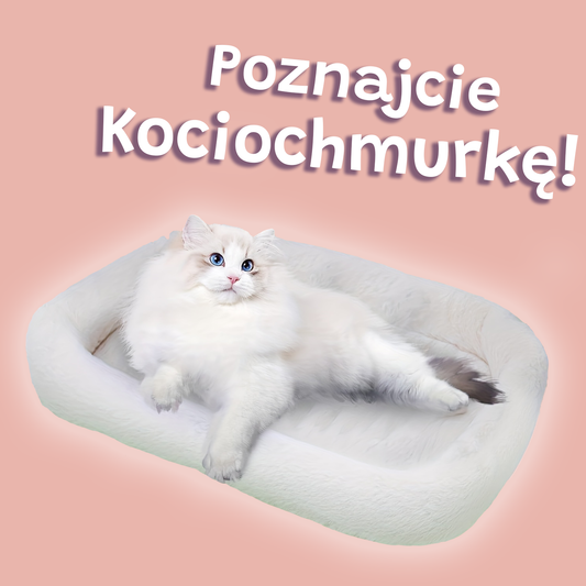 Kociochmurka™ - puszysty, wiszący leżak