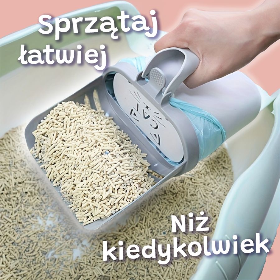 Kociołapka™ - innowacyjna łopatka do żwirku